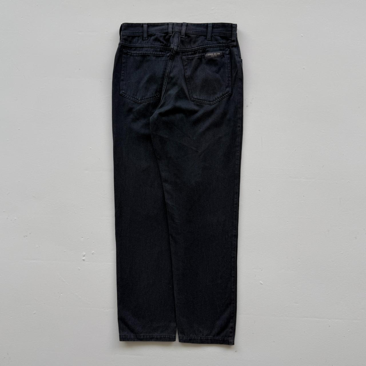 Stone Island Marina Black Vintage Jeans - 29” x 30”