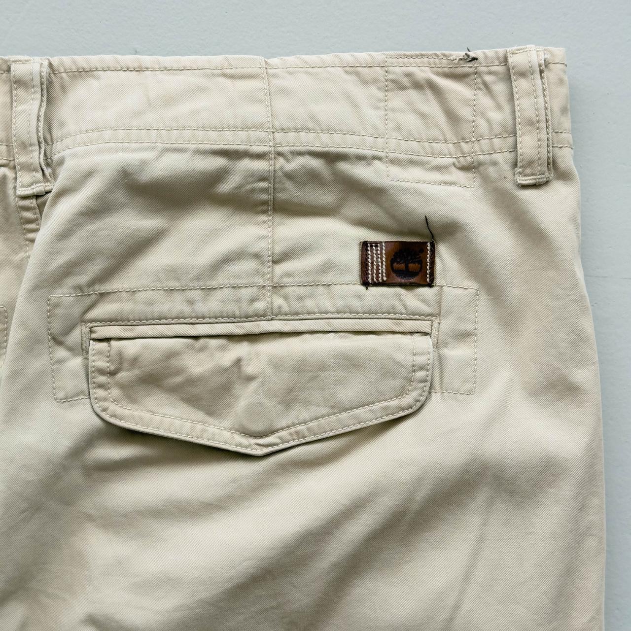Cream Timberland Cotton 00's Vintage Cargo's - 36” x 29”