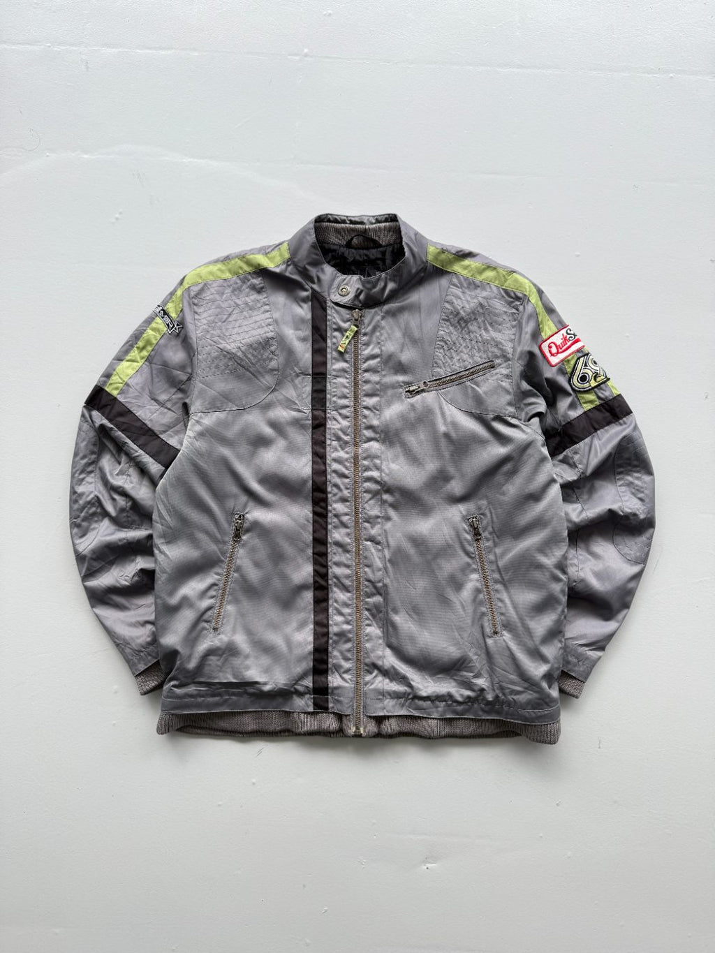 Quiksilver Motorsport Y2K Vintage Racing Jacket - Medium