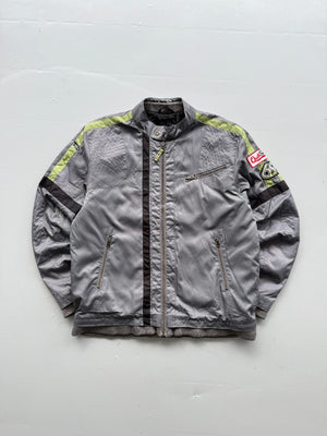 Quiksilver Motorsport Y2K Vintage Racing Jacket - Medium