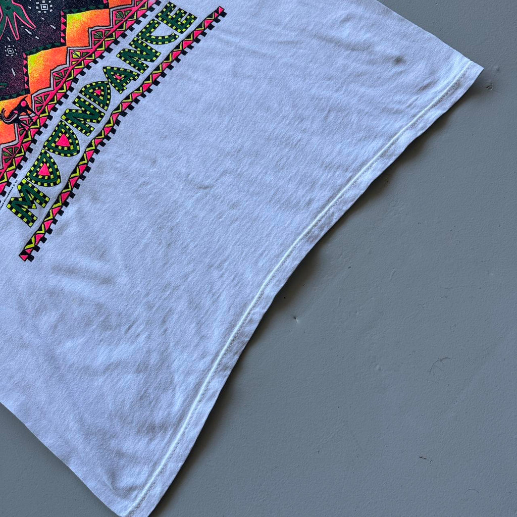 White New Mexico 90s/80s Americana Vintage T-shirt - Medium