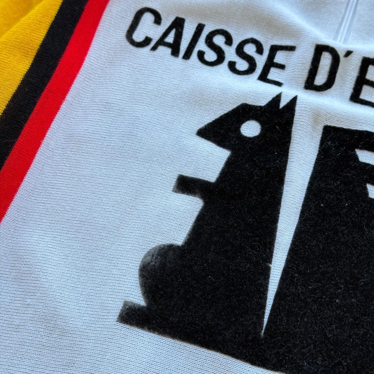 Yellow Belgian 70’s Vintage Rare Cycling Jersey Quarter Zip - Medium