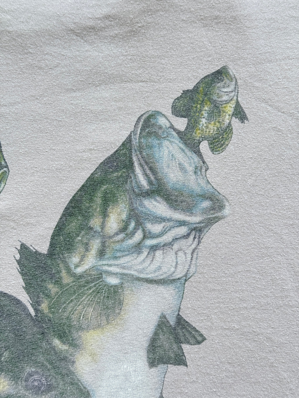 Cream Fishing Guide 90's Vintage Graphic Tourist T-Shirt - XL