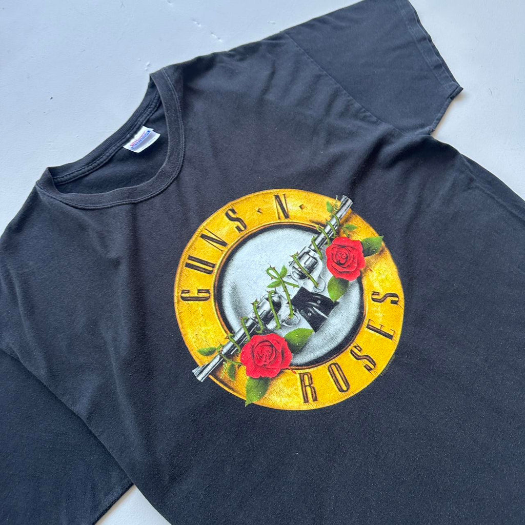 Guns N' Roses Black 00s Vintage T-shirt - XL