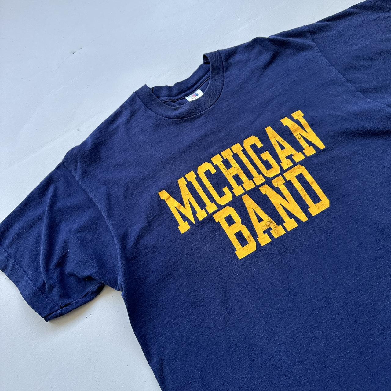 Michigan Band Navy 90s Vintage T-shirt - XL