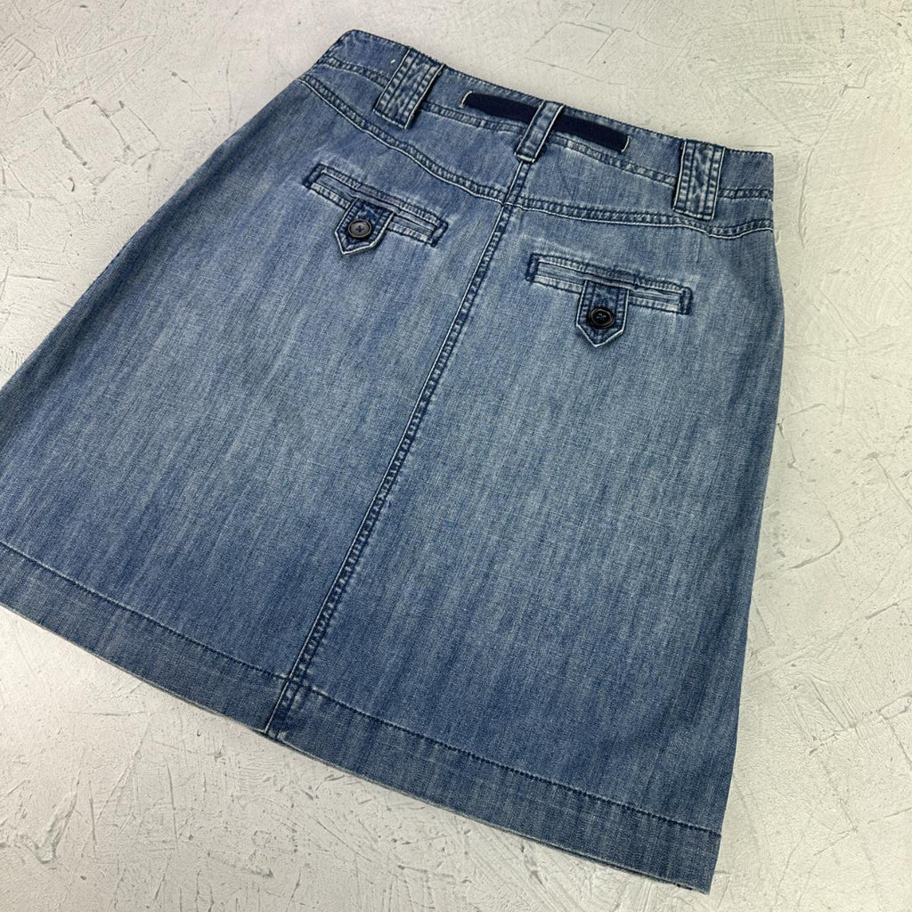 Talbots Denim Over-dyed Vintage Y2K Mini Skirt - W29 L20