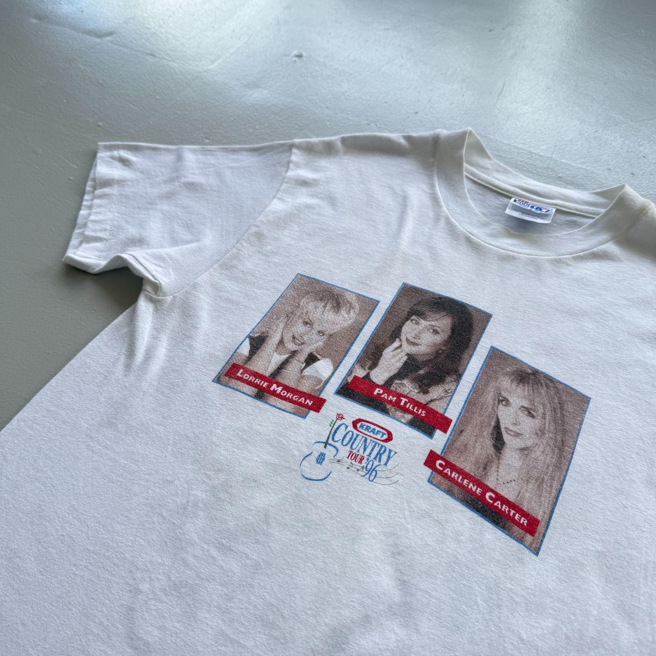 White Country Craft 90s Vintage Graphic T-Shirt - Medium