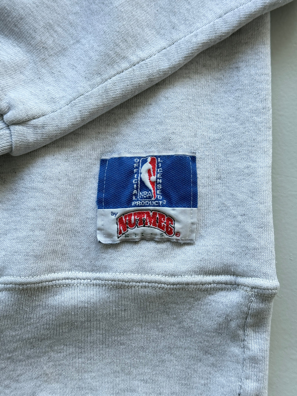 Grey Orlando Magic 90's Vintage Nutmeg Mills NBA Graphic Sweatshirt - Large