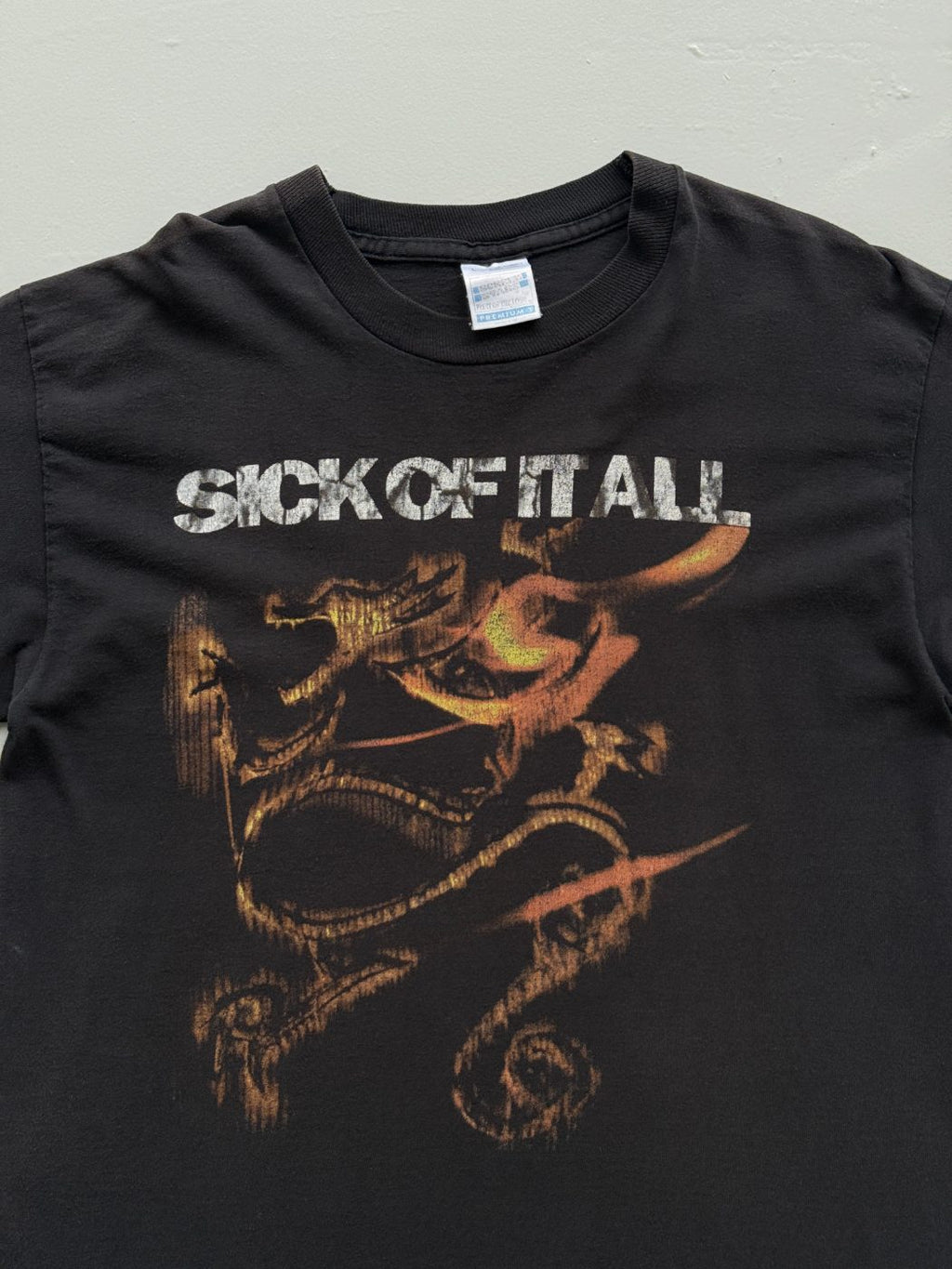 Sick of It All Scratch the Surface 90s Vintage Single Stitch Band T-Shirt - Larg