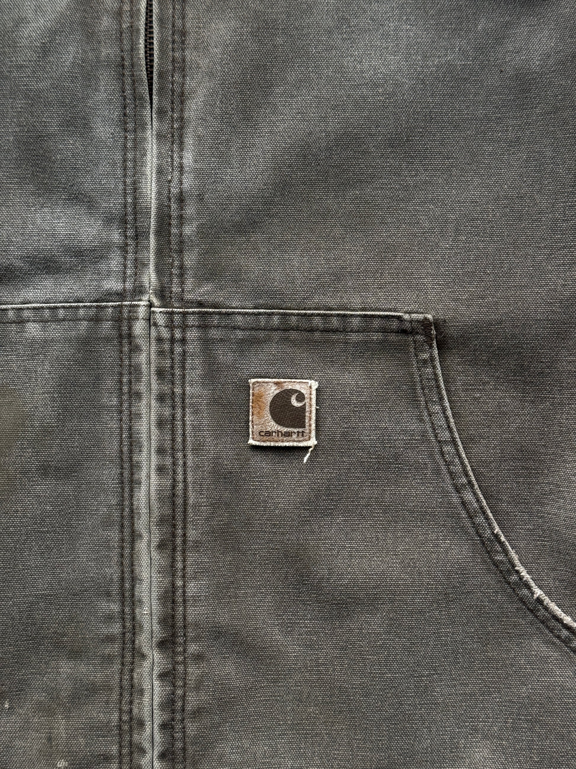 Faded Brown Carhartt 90's Vintage Canvas Active Jacket - XXL