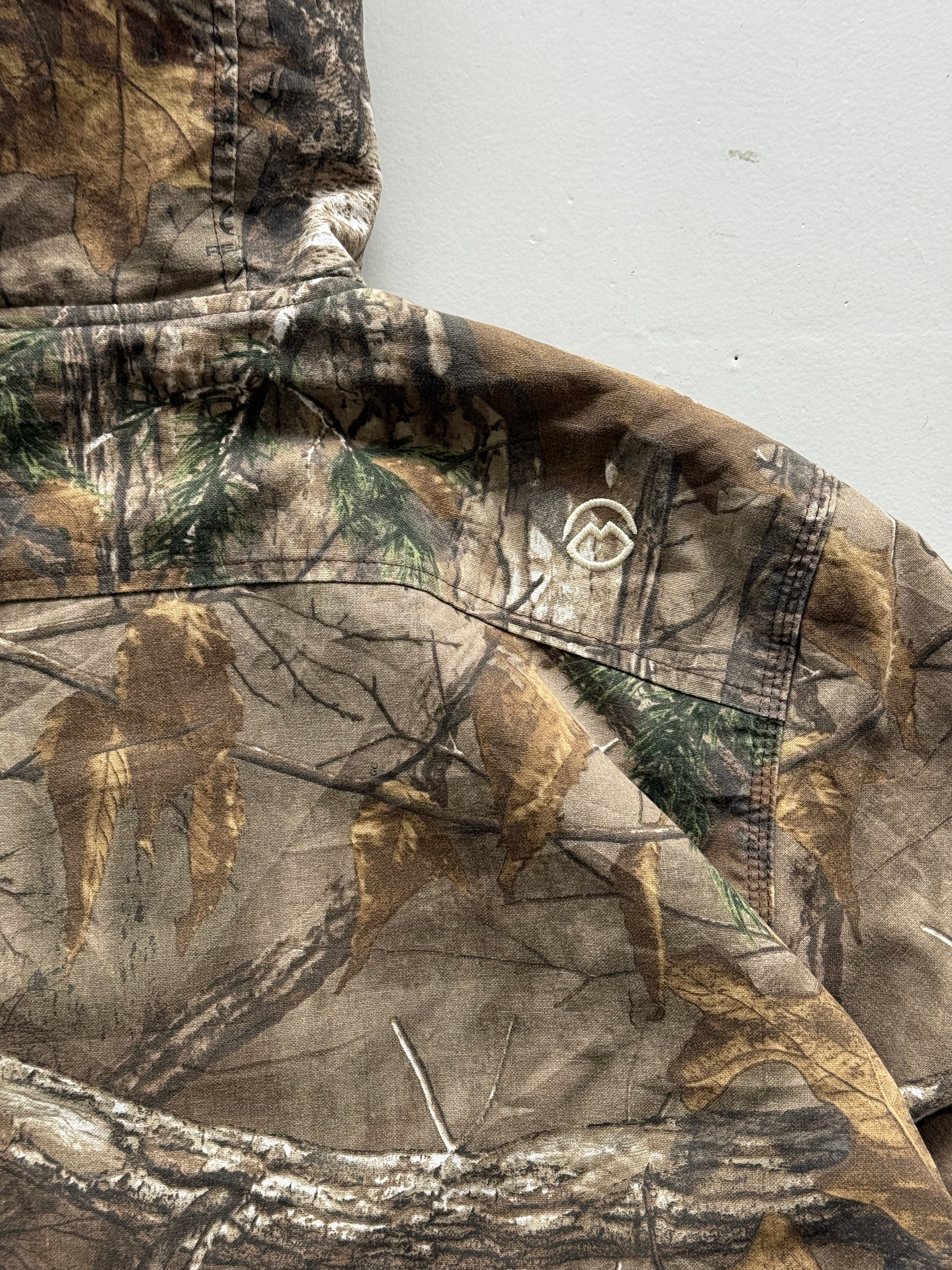 Green Magellan 00's Vintage Real Tree Camo Active Jacket - XL