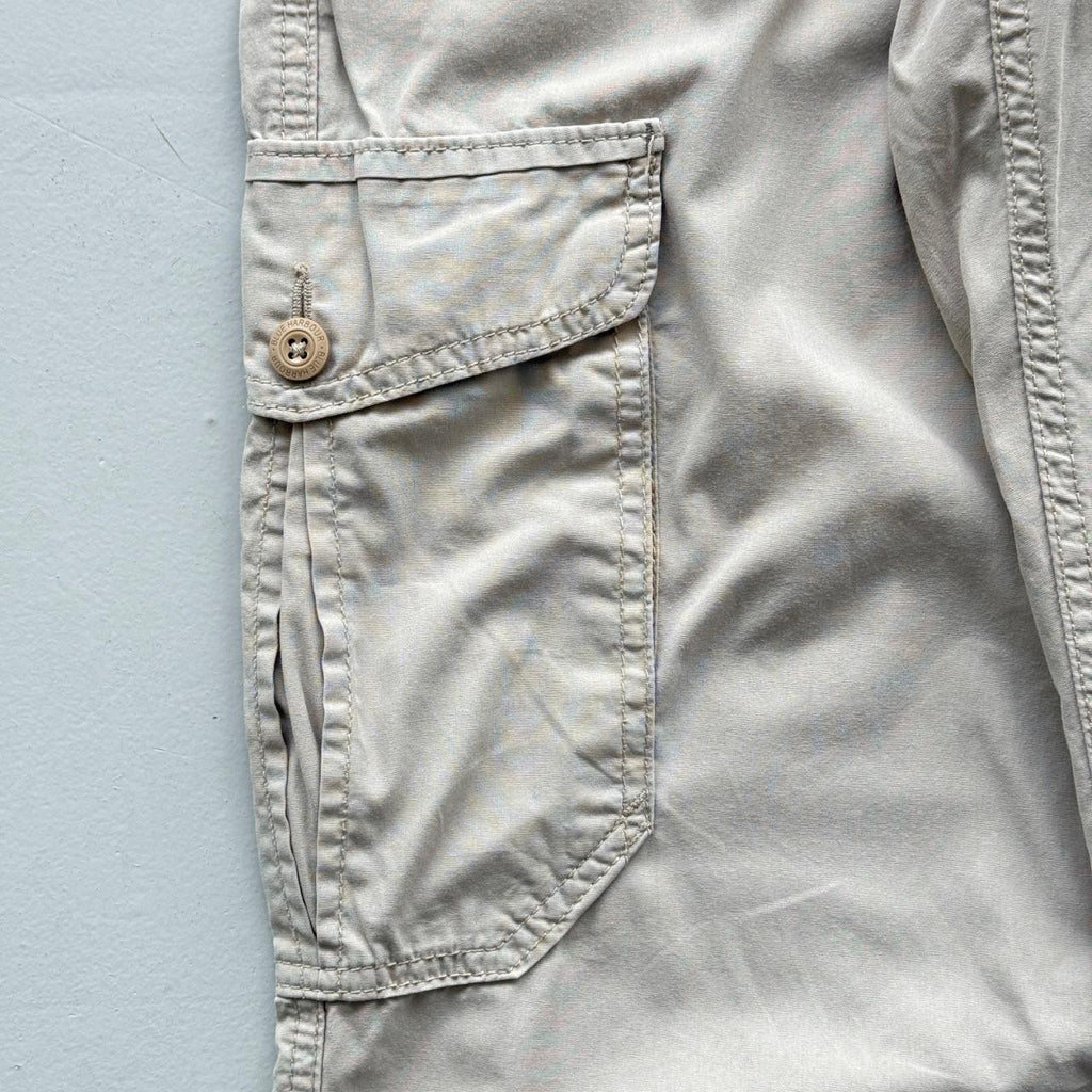 Beige Blue Harbour 00’s Vintage Cargo Trousers - W38 x L27