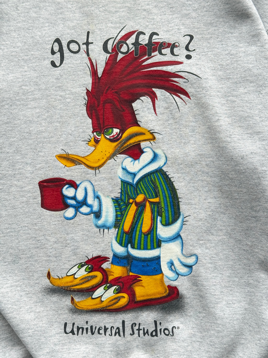Woody Woodpecker Universal Studios 90's Vintage Sweatshirt - detail photo 6