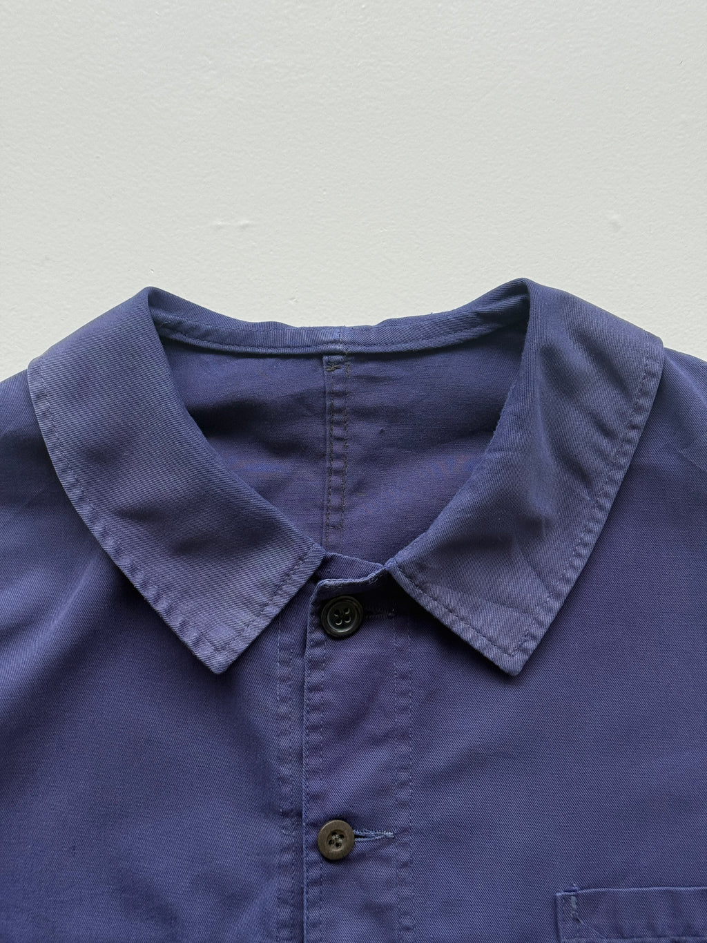 Navy Blue Chore Jacket 90's Vintage French Workwear CH148 - XL