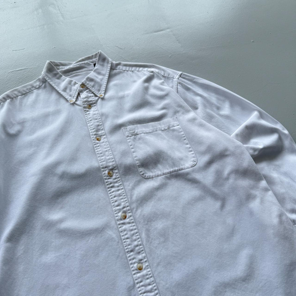 White Timberland 90s Vintage Shirt - XL