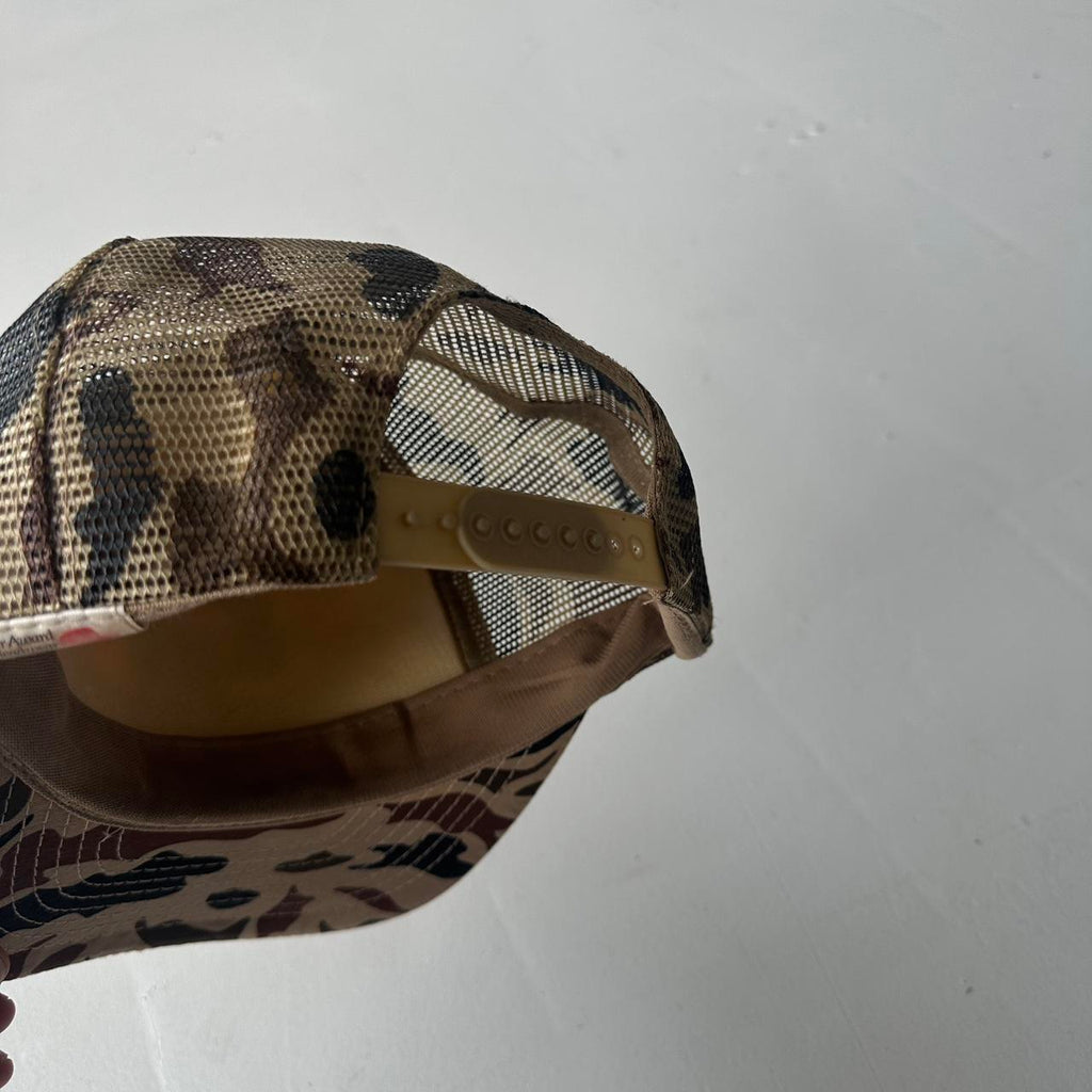 Camo Chemsearch Mesh and Foam Trucker SnapBack Cap