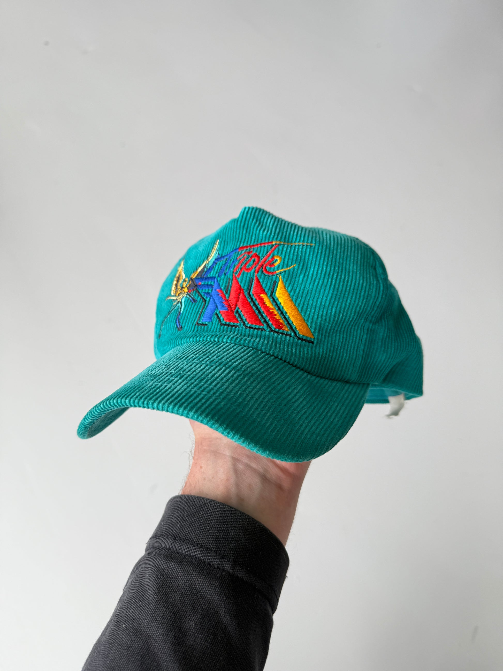 Blue Triple M11 Vintage Corduroy SnapBack Trucker Cap