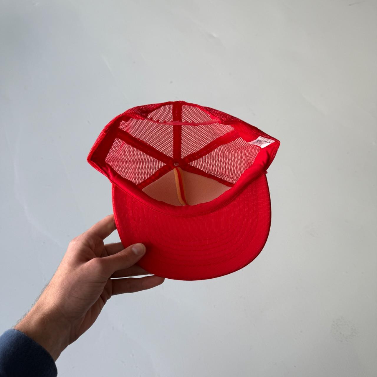 Red Esco Tool Vintage Foam and Mesh SnapBack Trucker Cap