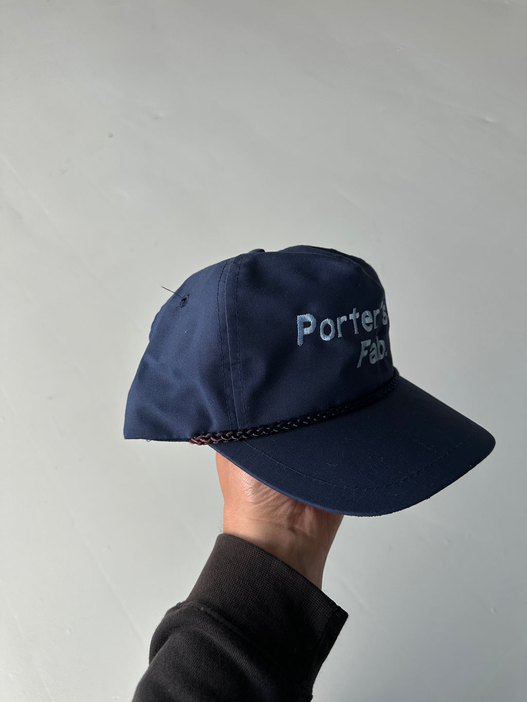 Navy Porter's Fab. 90's Vintage SnapBack Cap