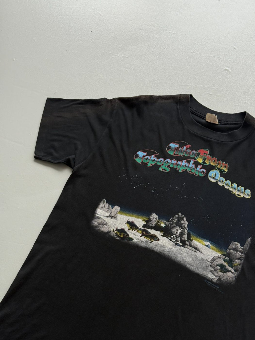 Yes Tales From Topographic Oceans Roger Dean 80's Vintage Single Stitch Graphic