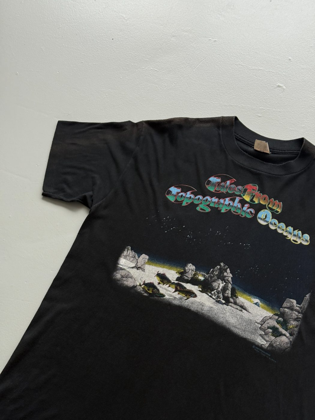 Yes Tales From Topographic Oceans Roger Dean 80's Vintage Single Stitch Graphic