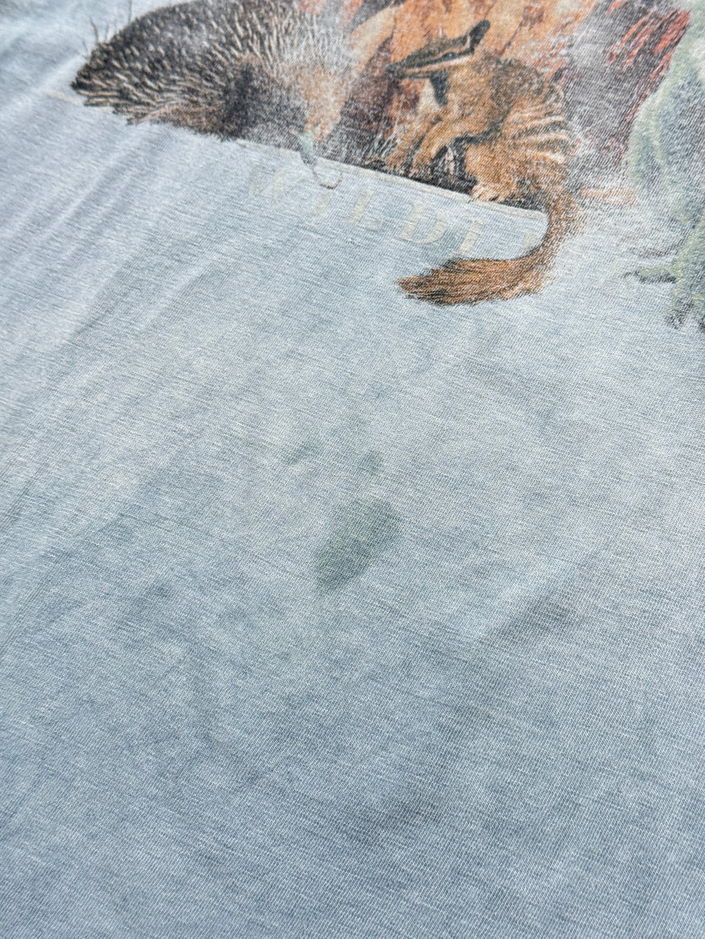 Planet Earth Blue Tie Dye Nature Vintage T-Shirt 90's - 2XL