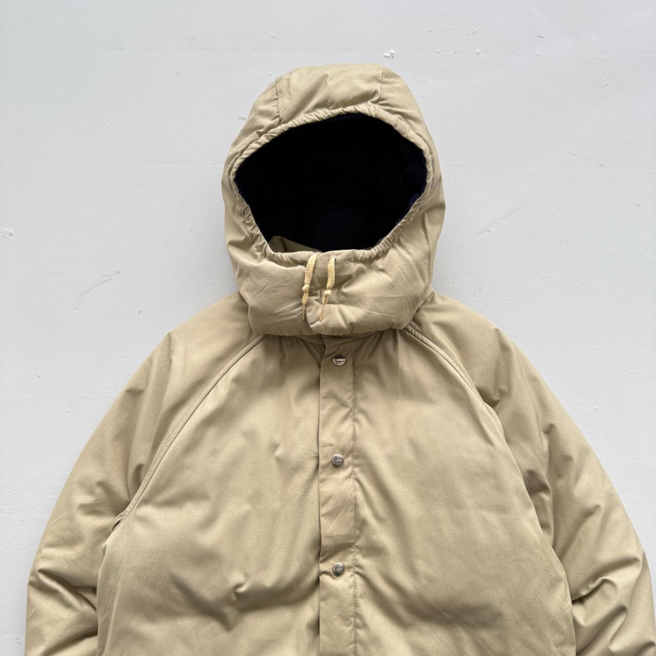 Cream Woolrich 90’s Vintage Heavy Down Jacket - Medium