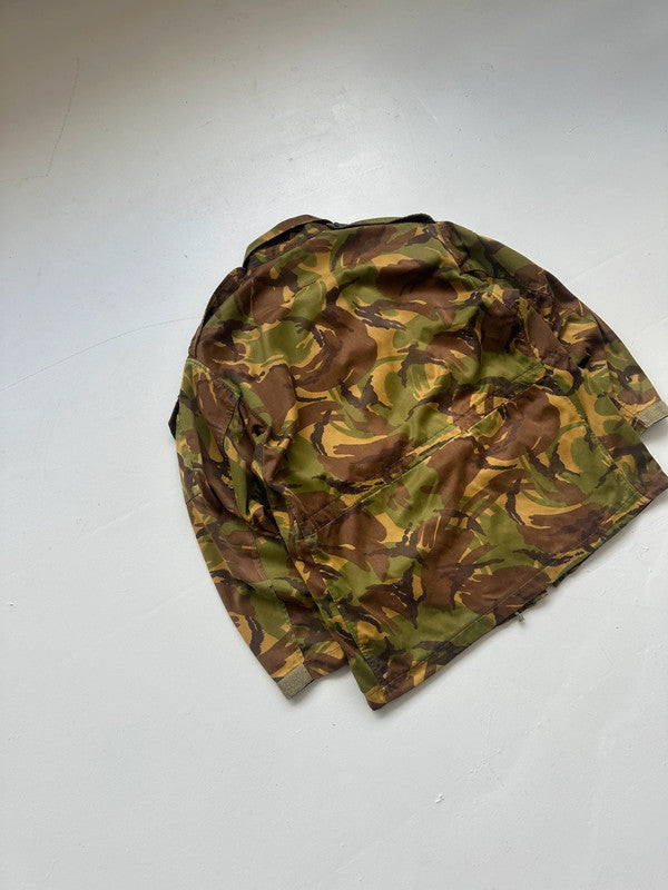 British Army Pattern Camouflaged Combat Field Jacket Smock - Large