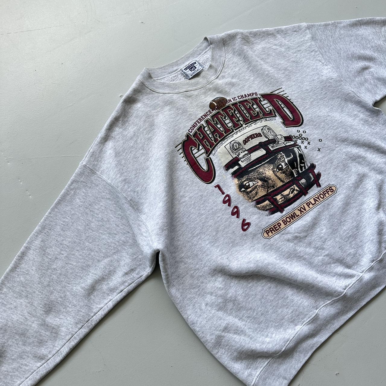 Chatfield NFL Grey Vintage 90s Sweatshirt - 2XL