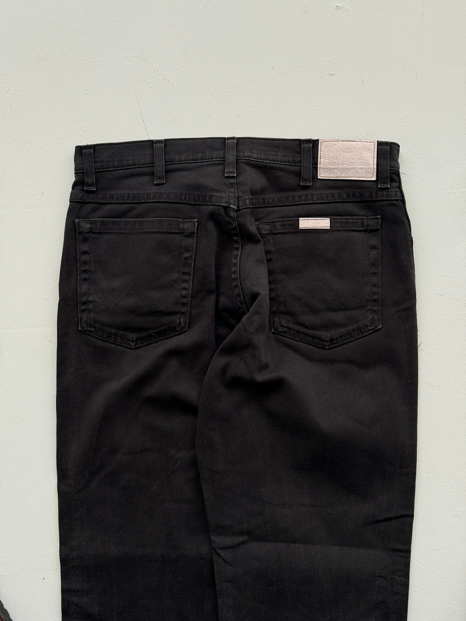Black Wrangler 00's Vintage Straight Leg Jeans - W32 x L33