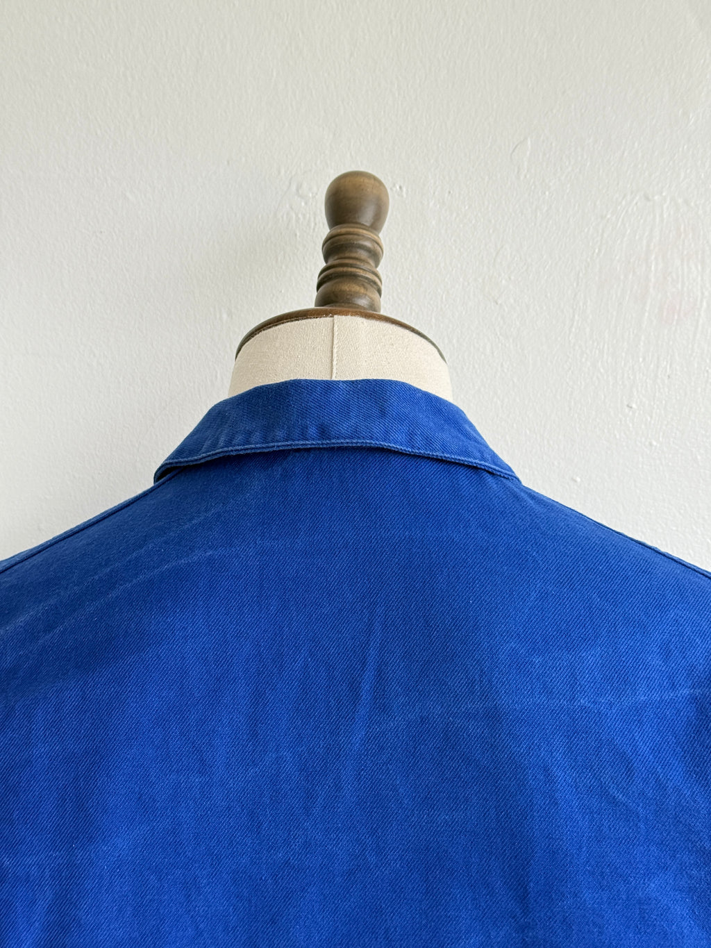 Blue French 90's Vintage Workwear Chore Jacket CH439 - Small