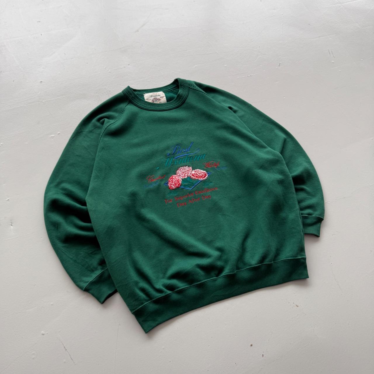 Green Best Montana 90’s Vintage Graphic Sweatshirt - XL