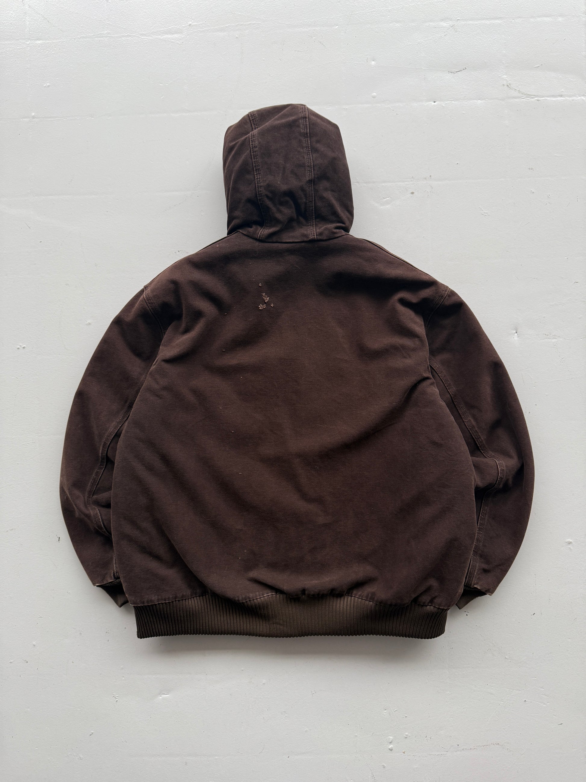 Faded Brown Carhartt 90's Vintage Cavas Active Jacket - XXL