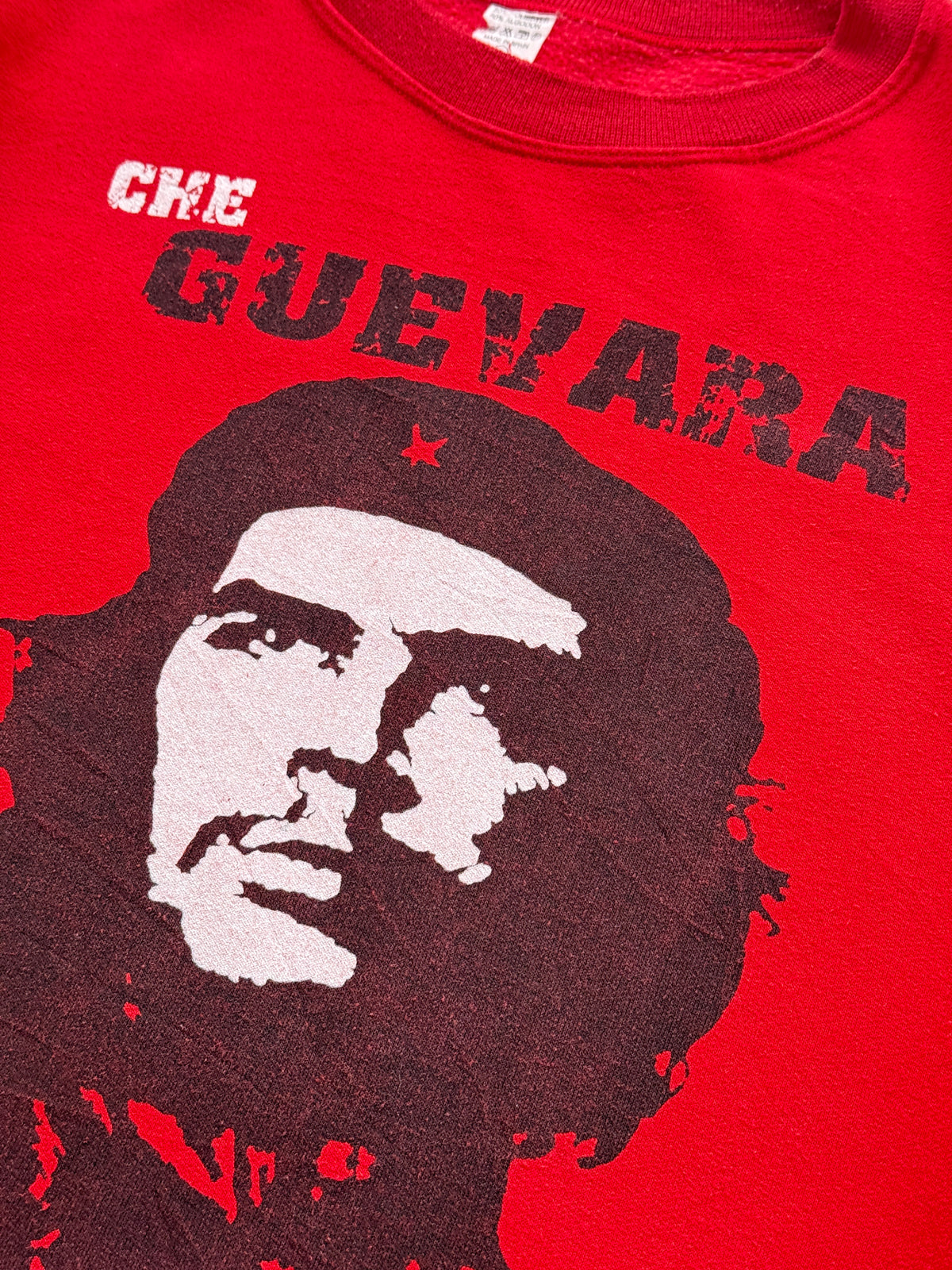 Red Che Guevara Made in Spain 90's Vintage Graphic Sweatshirt - XL