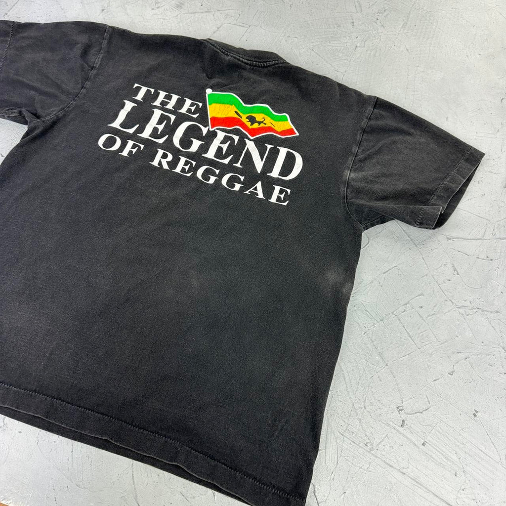 Bob Marley Black Vintage T-shirt - Large