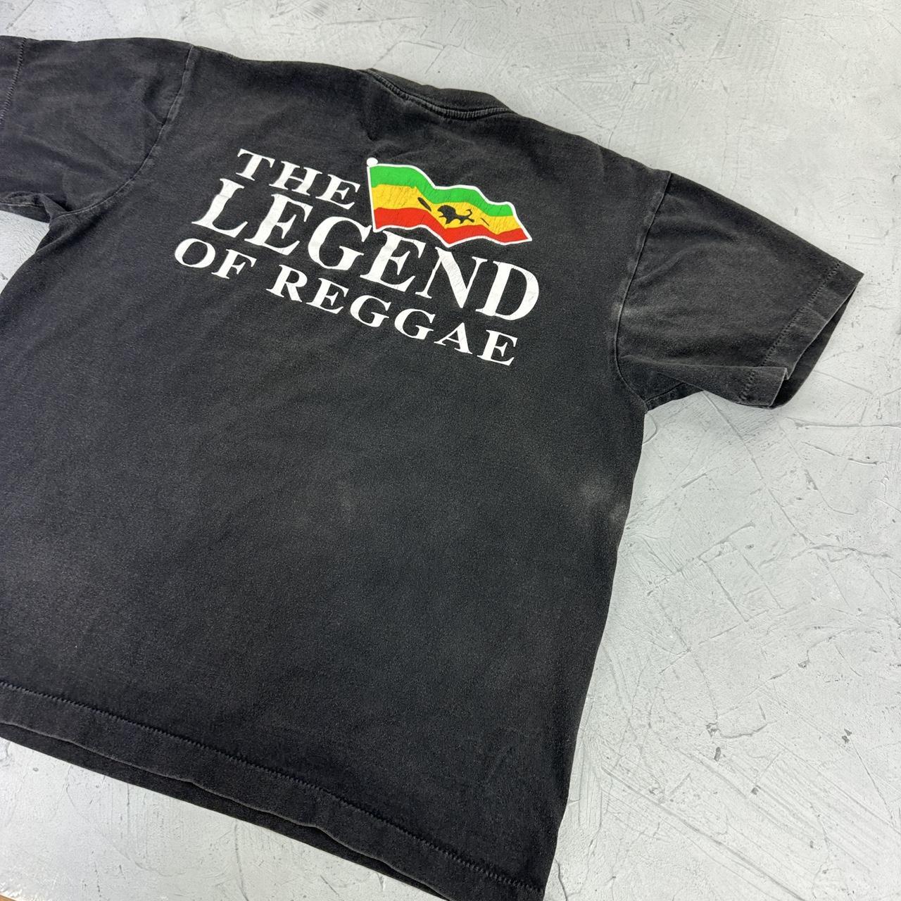 Bob Marley Black Vintage T-shirt - Large