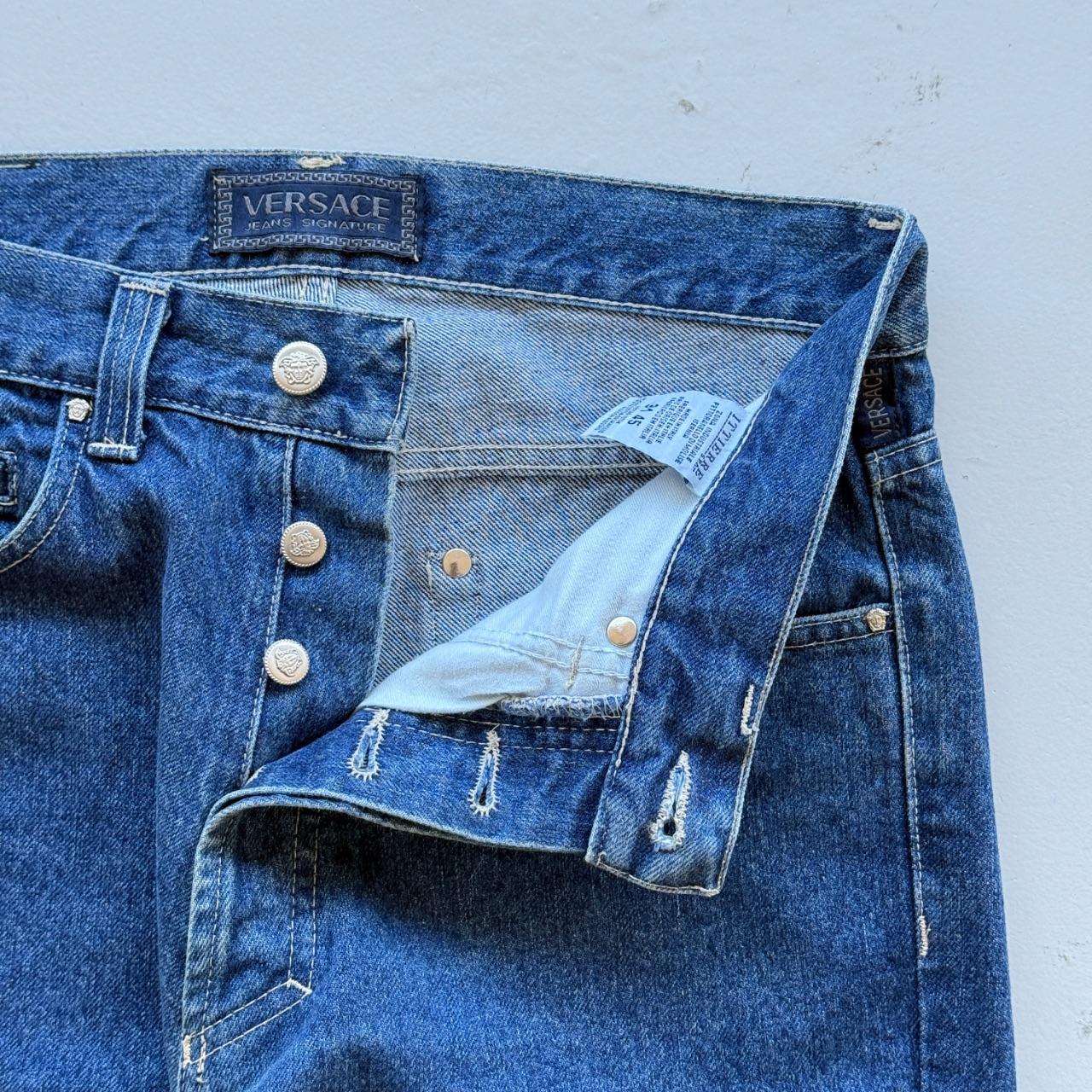 Blue Versace 00's Denim Jeans - W30 x L30