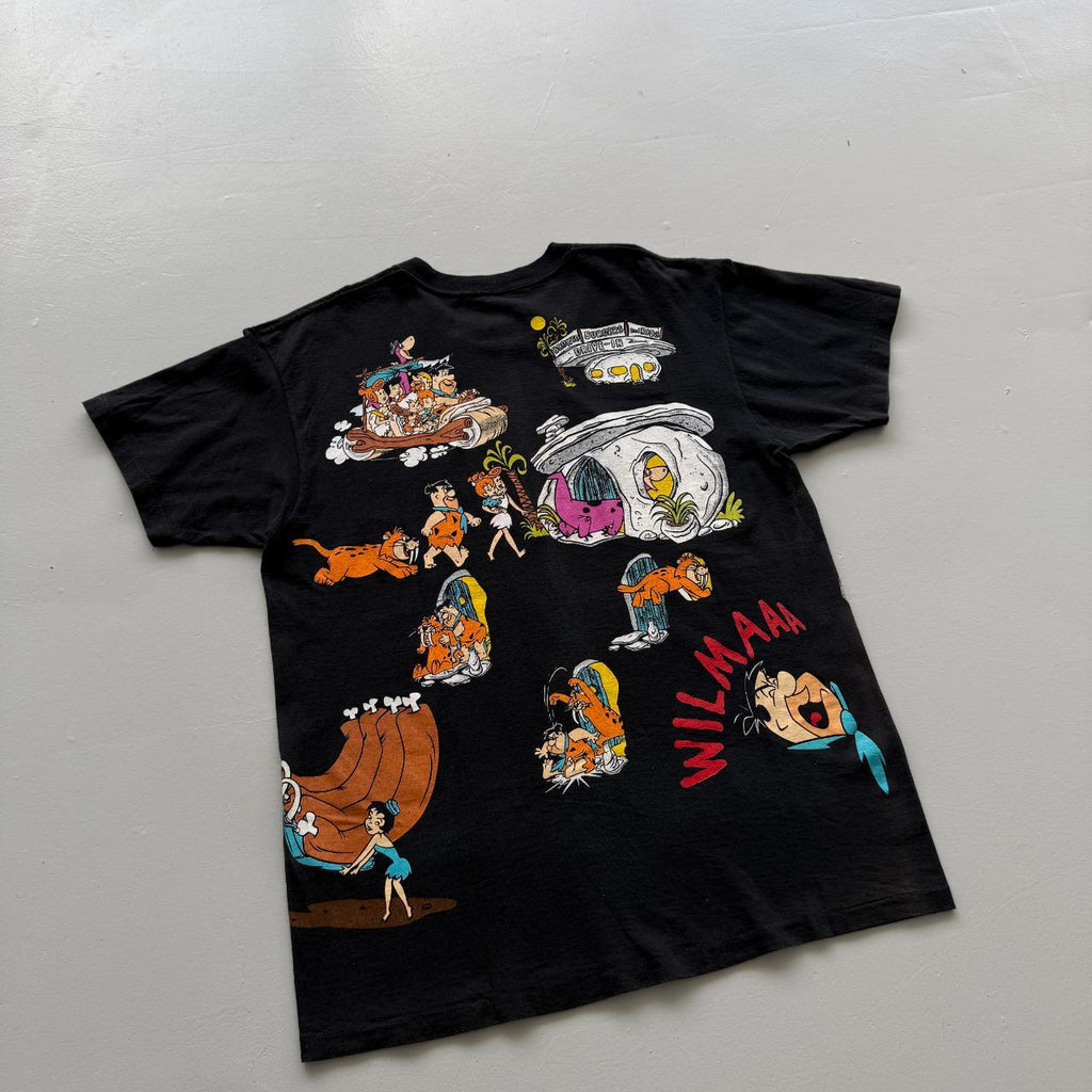 Black 1994 The Flintstones Yabba Dabba Do Rare Vintage 90's Band T-shirt - Large
