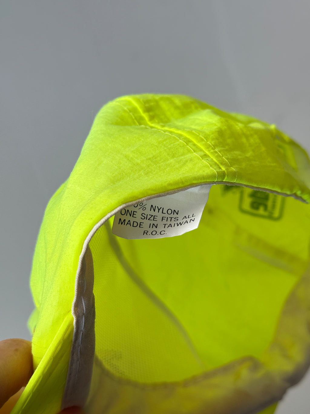 Neon Yellow Tigers Vintage Nylon SnapBack Trucker Cap