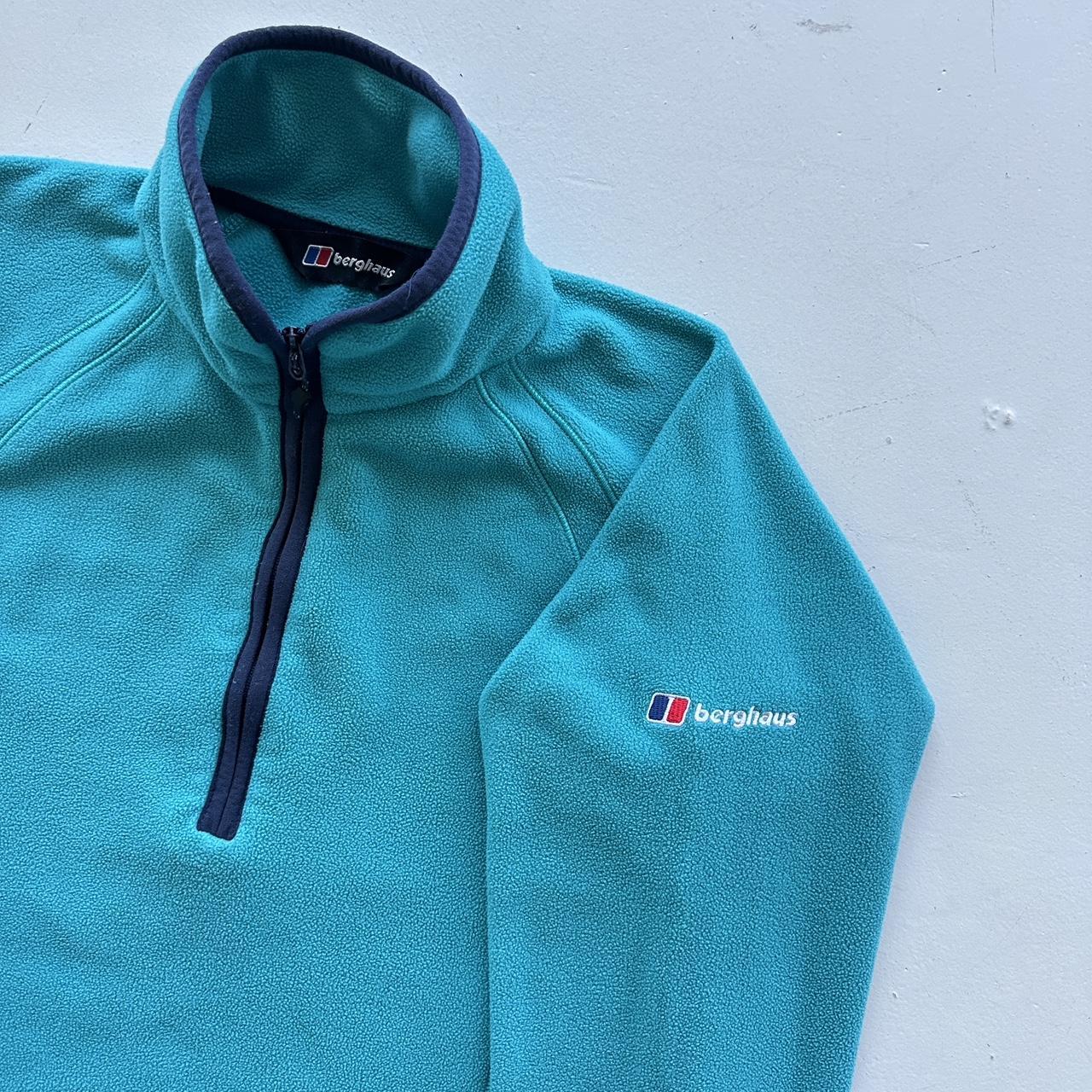 Berghaus Blue Outdoors Gorpcore Hiking Fleece - Size 10