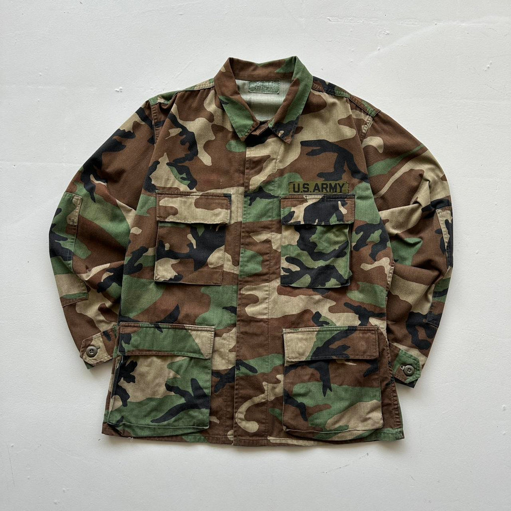 Camouflage US Army 80s/90s Vintage Shirt - Medium