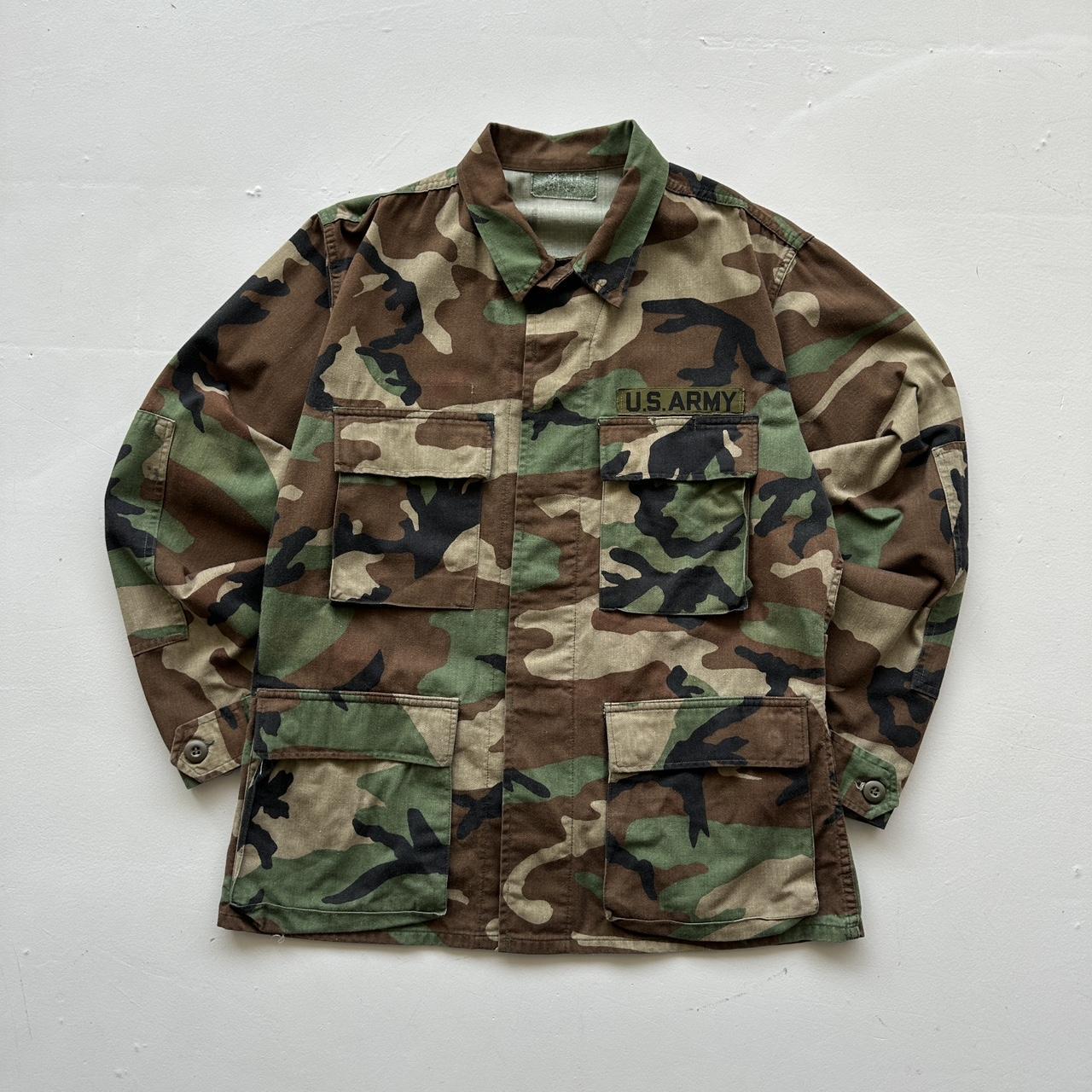 Camouflage US Army 80s/90s Vintage Shirt - Medium