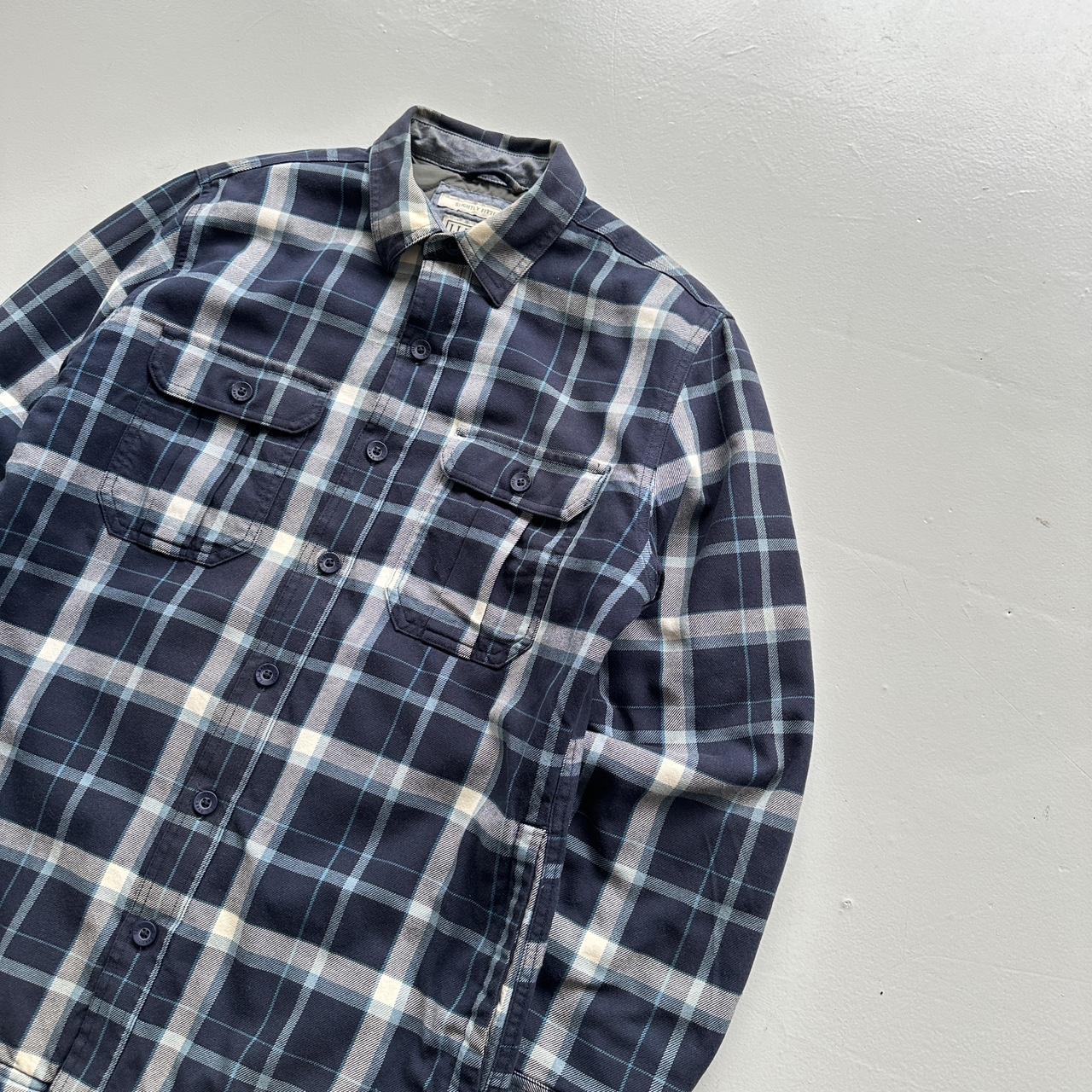 Blue Checkered L.L Bean 00’s Padded Shirt - Small