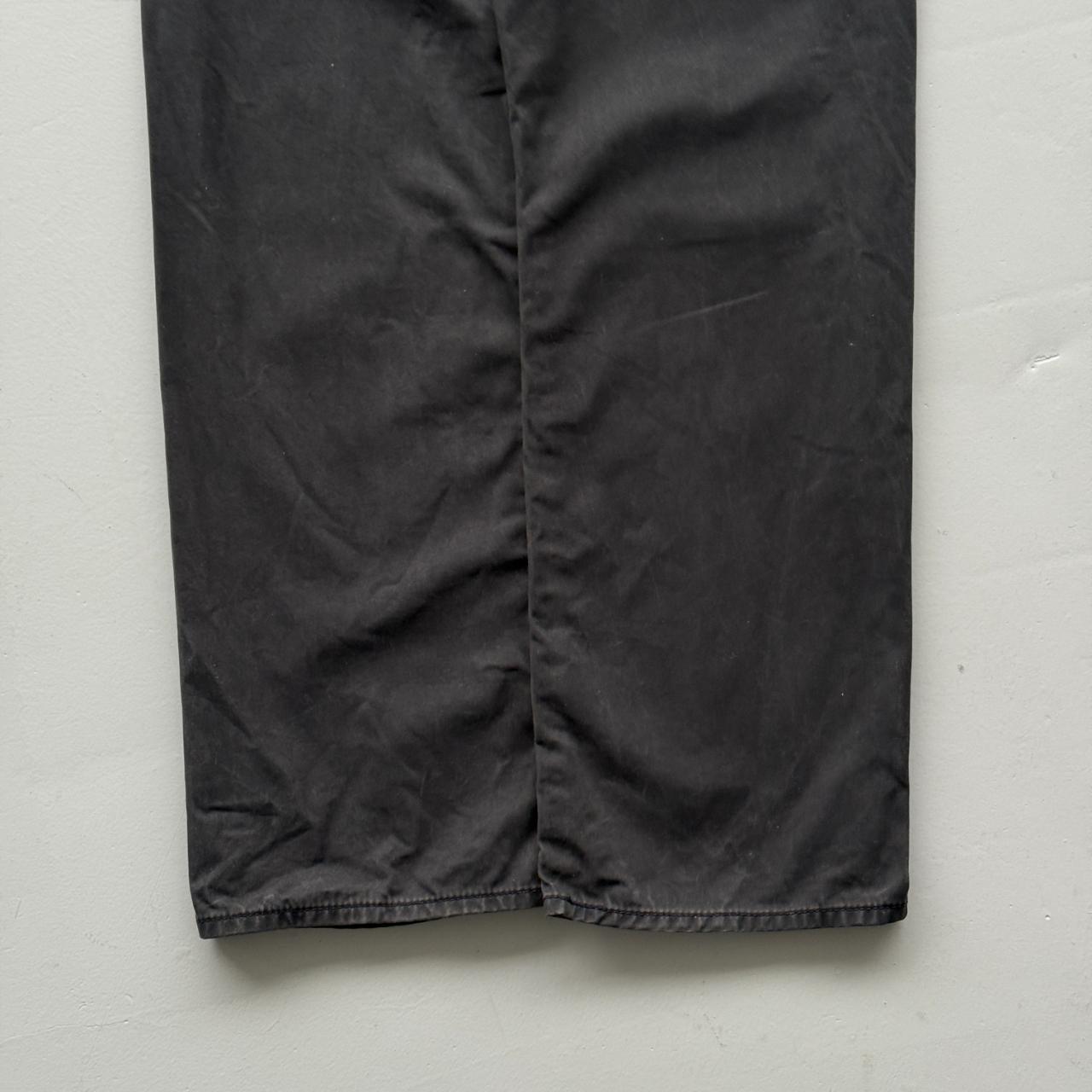 Black Levi's 505 Denim Straight Leg 90's Vintage Jeans - 36” x 30”