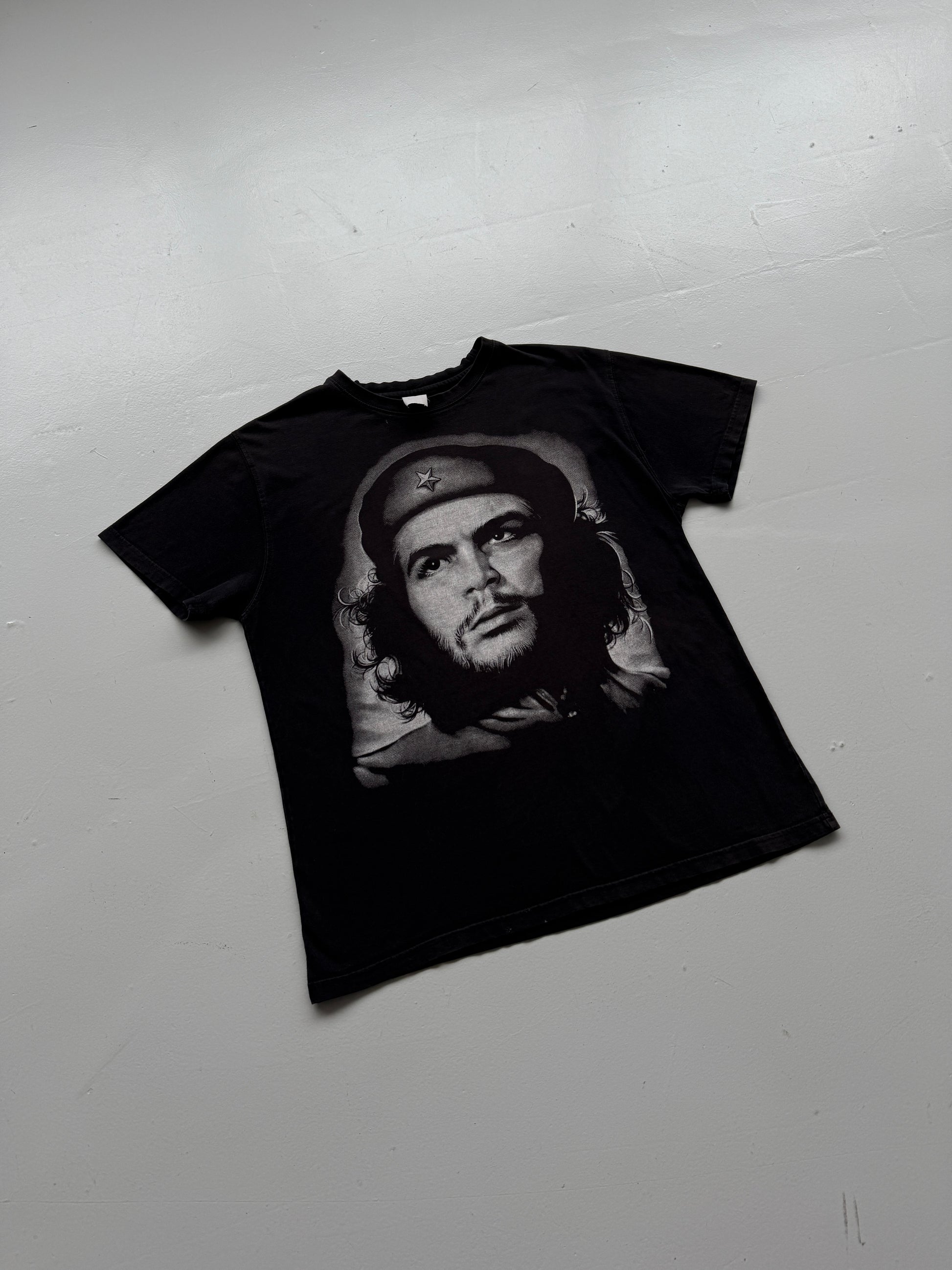Black Che Guevara 90's Vintage Graphic T-Shirt - Medium