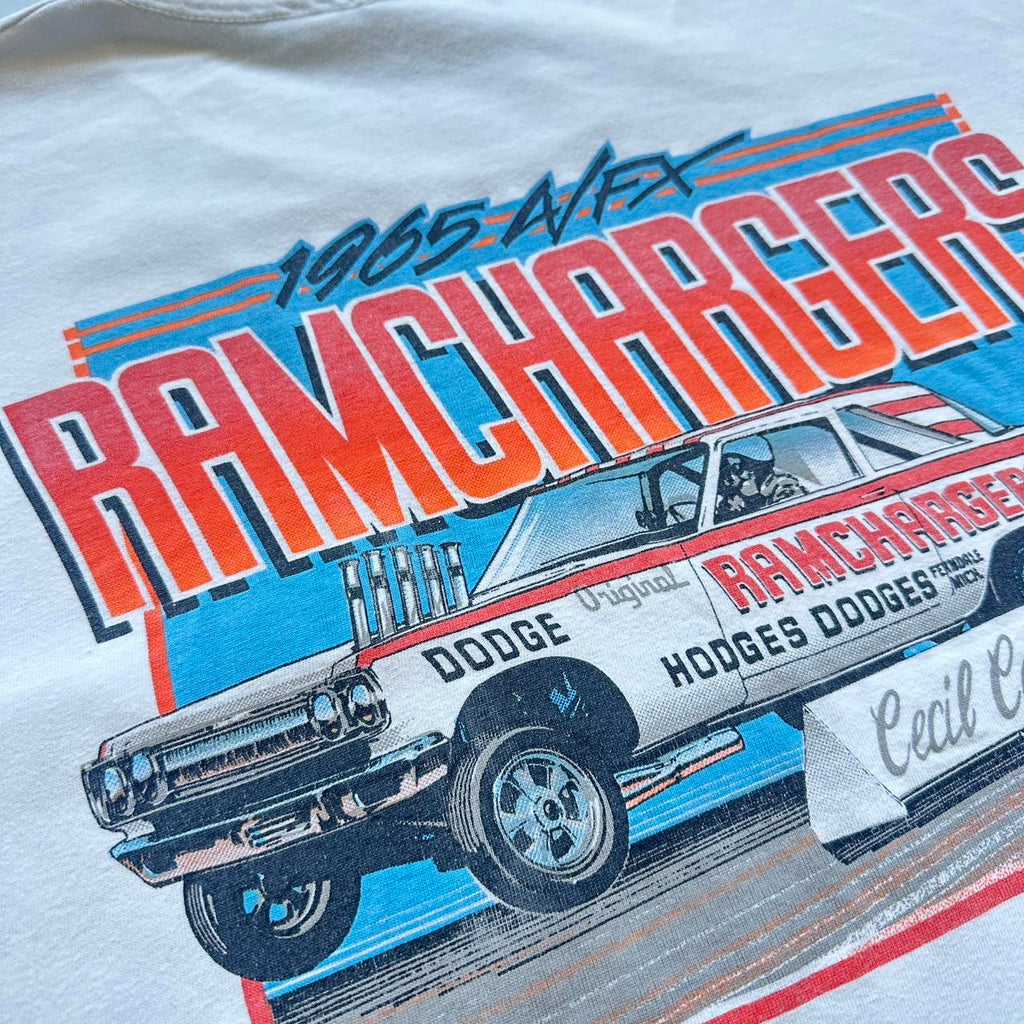 Ramchargers 1991 Nascar Style 90s Vintage T-shirt - XL