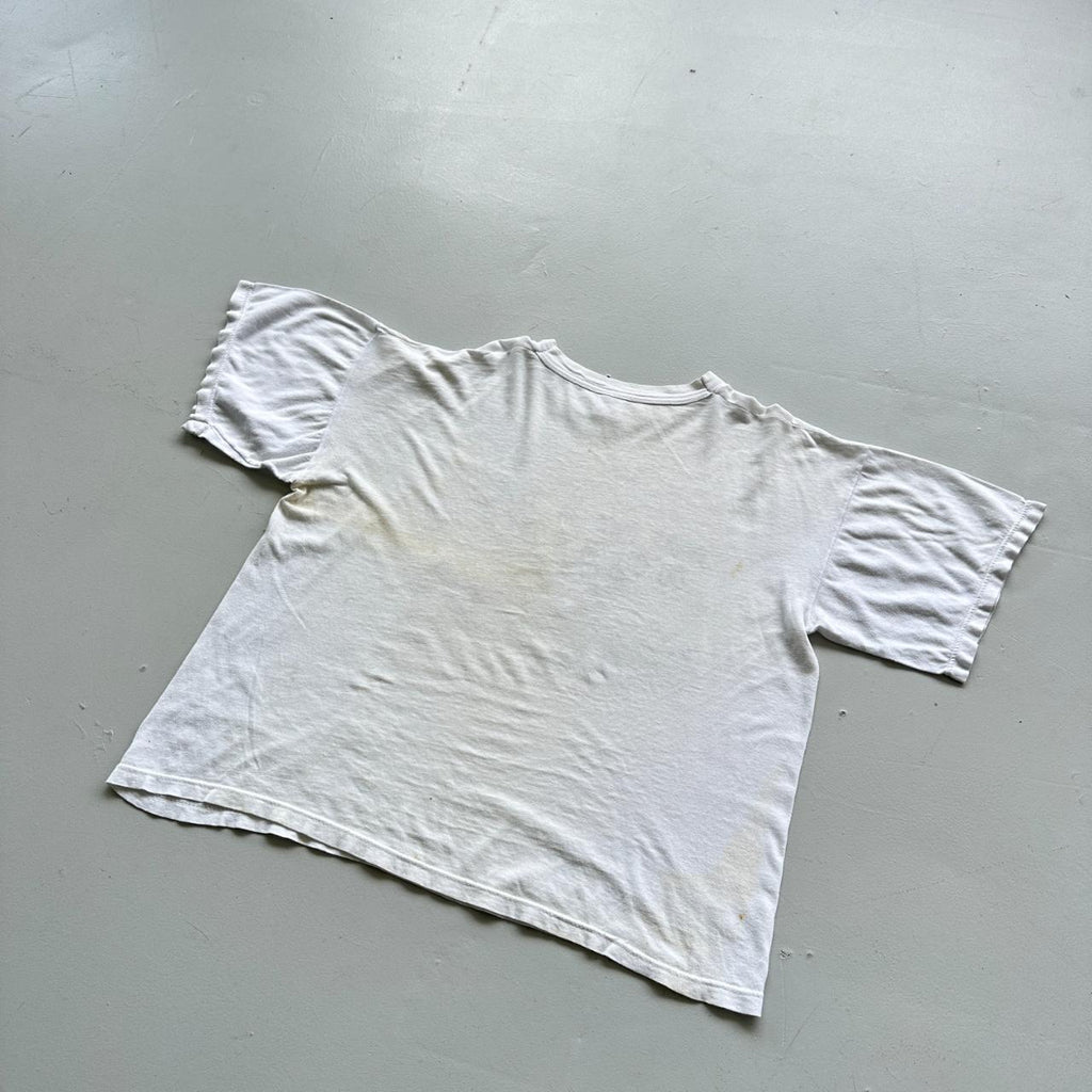 White Another Grey Hare Vintage 90's T-shirt - Boxy Medium