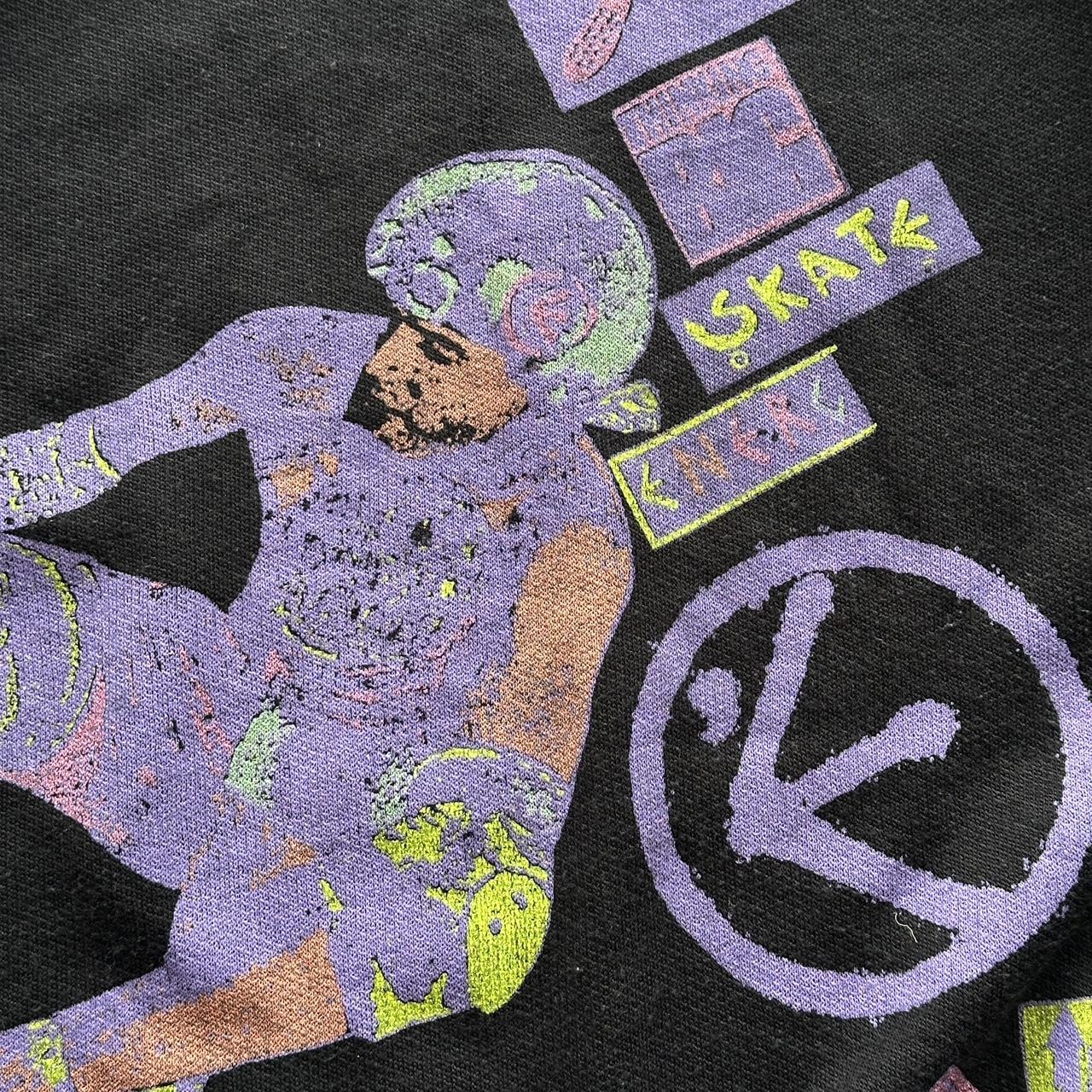 Black Skateboarding 90’s Vintage Graphic Sweatshirt - Small