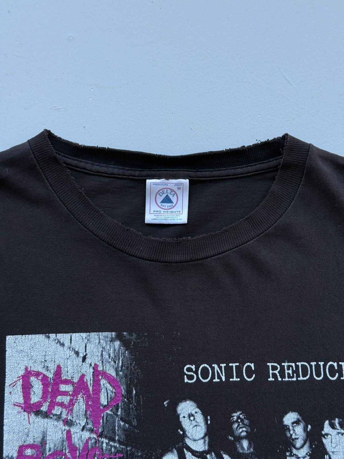 Black Dead Boys Sonic Reducer 90's Vintage Graphic T-Shirt - Medium