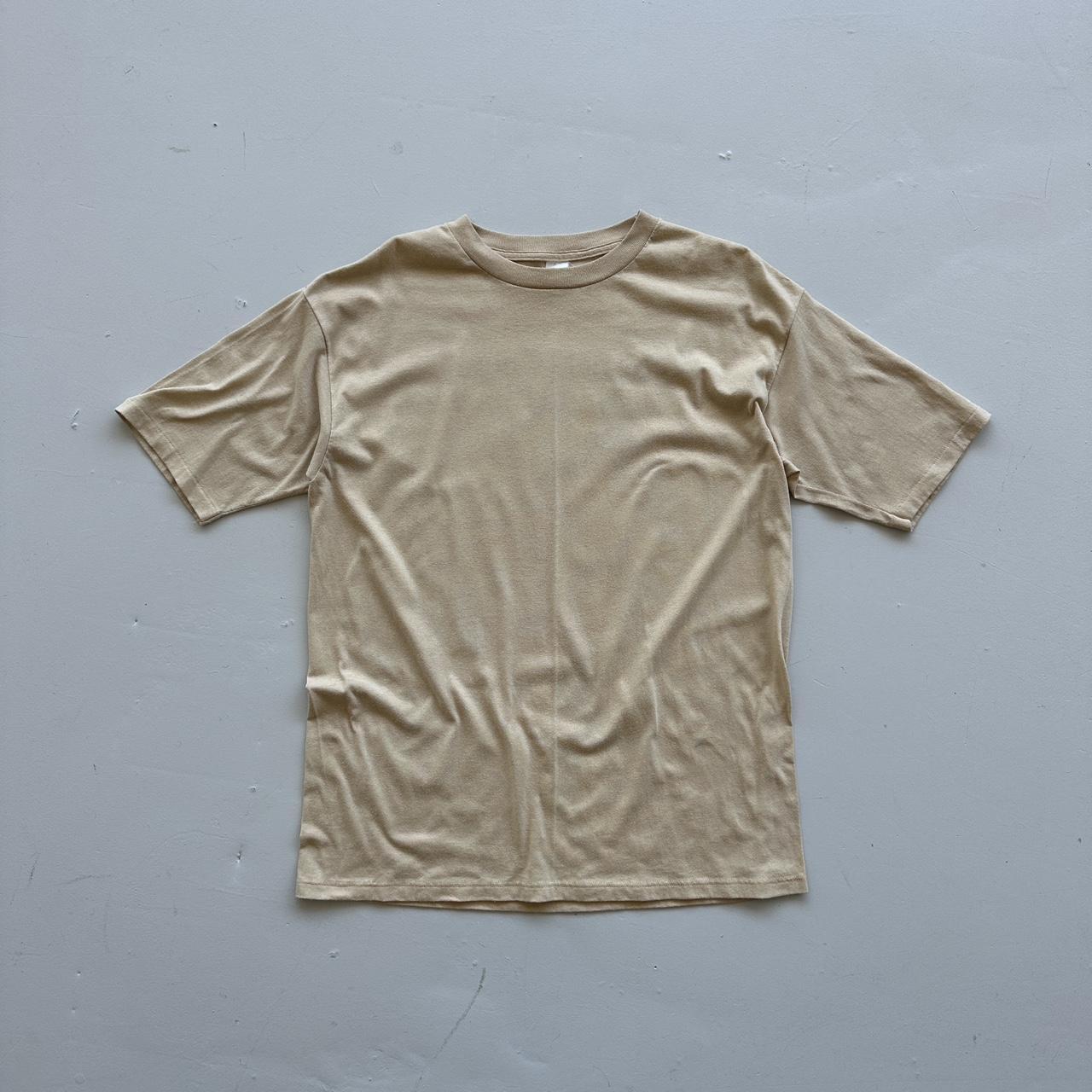 Tan / Sand Fairfield County 80s/90s Americana Vintage T-shirt - XL